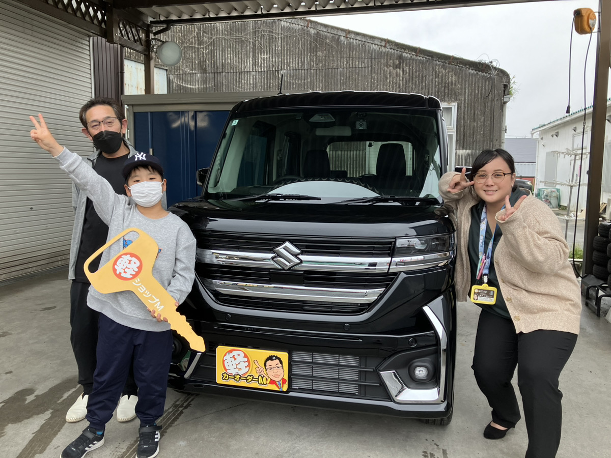 スペーシアご購入ありがとうございました(*'ω' *) | カーオーダーM